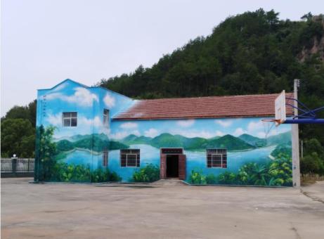 三门彩绘墙绘一般制作的位置