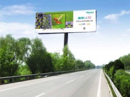 三门高速擎天柱广告牌的特点和优势