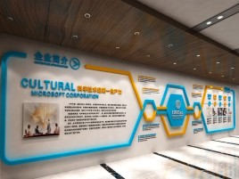 三门文化墙有助于企业什么改善？带来什么实际意义？