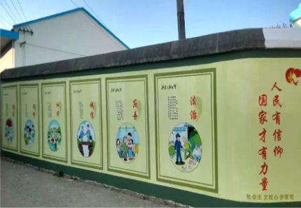 三门文化墙施工攻略