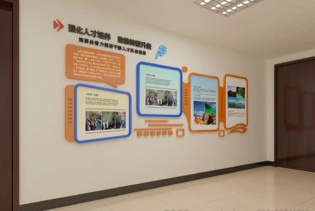 三门如何才能设计出符合企业自身特征的文化墙？